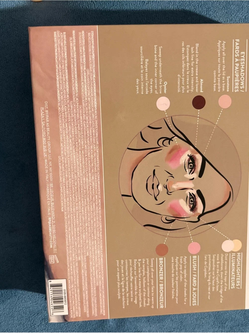 Laura Geller Best of the Best Baked Full Face Palette Eyeshadow Blush Bronzer